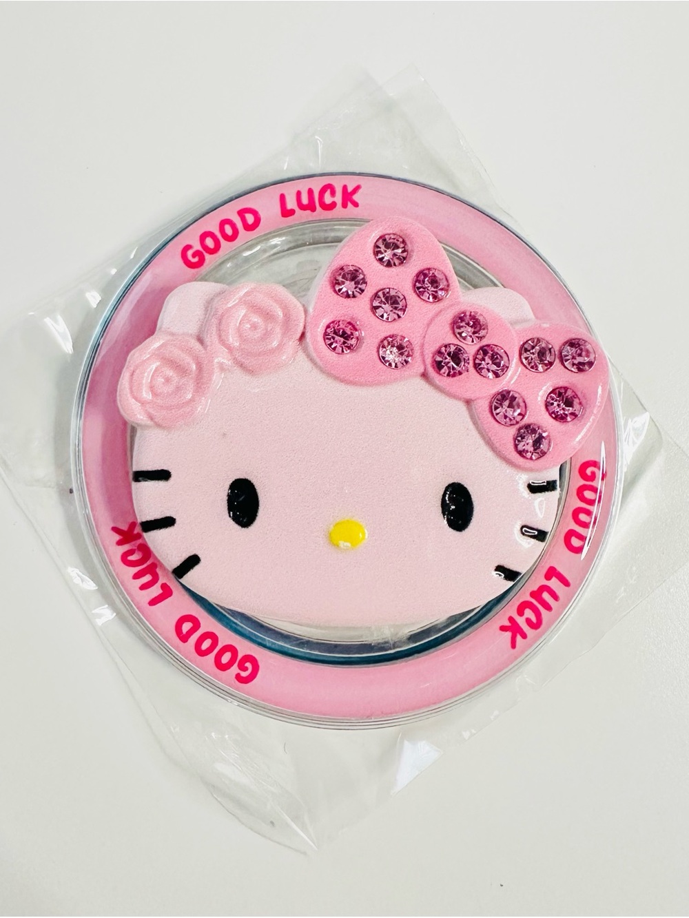 Pink Cute H Kitty Phone Pop socket Ring Holder